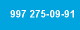 997 275-09-91